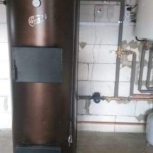 Centrala pe lemne, carbune, brichete de rumeguș, peleți 20 KW – Liepsnele L20 Universal - imagine 14