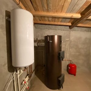 Centrala pe lemne, carbune, brichete de rumeguș, peleți 20 KW – Liepsnele L20 Universal - imagine 10