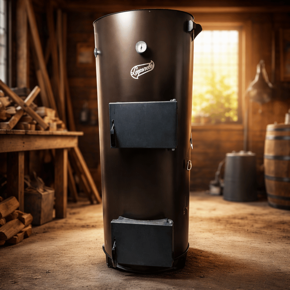 Centrală pe lemne de 20 Kw Liepsnele L20 cu ardere tip lumanare