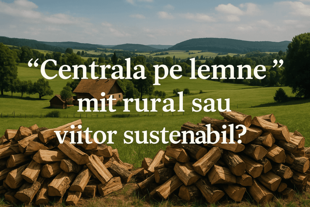 „Centrala pe lemne” – mit rural sau viitor sustenabil? 1 „Centrala pe lemne” – mit rural sau viitor sustenabil?