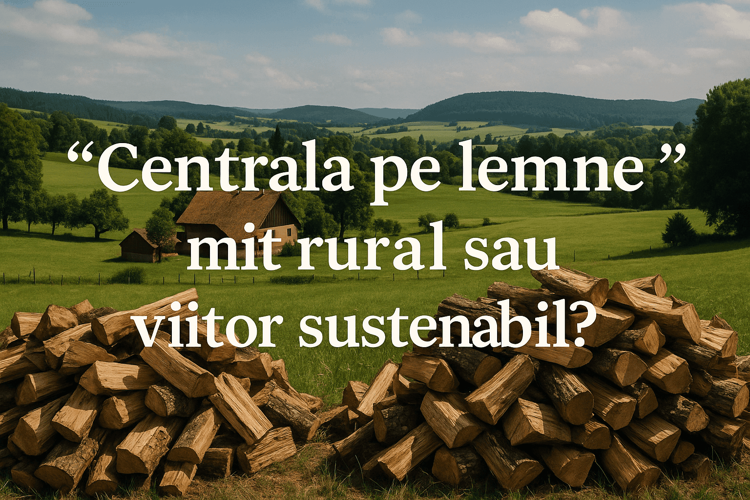 „Centrala pe lemne” – mit rural sau viitor sustenabil?